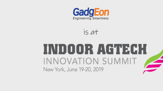 GadgEon attended The Indoor AgTech Innovation Summit, New York